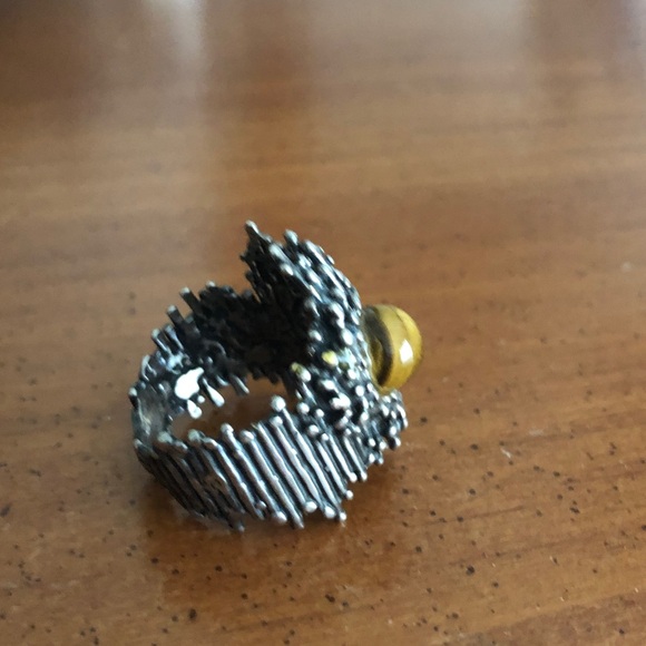 Tiger eye ring - Picture 3 of 4